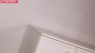 LETSDOEIT - Chubby German Housewife Cheats And Fucks Neighbors