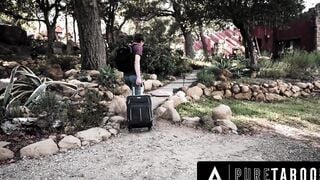 INNOCENT TABOO cougar Stepmom Reagan Foxx Pleasures Her Clumsy Stepson To Got The Cum She's Been Craving