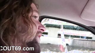 Adorable College sluts Lacy Pickup at Beach for First Casting Pounded