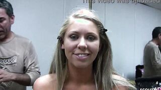Adorable College sluts Lacy Pickup at Beach for First Casting Pounded