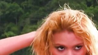 Beauty Natasha plays with dildos alone at Fantasy Island