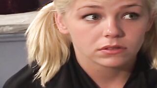 Crazy Hot dark hair get to the witch and was screwed into anal