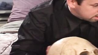 Crazy Hot dark hair get to the witch and was screwed into anal