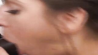Amazingly Hot Veronica give oral sex and additionally ride on a monster penis