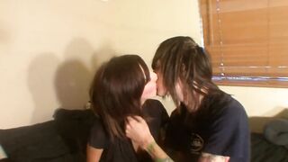 During an interview Alexis and Tyler got nude and start