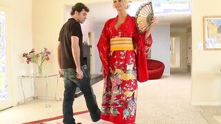Gigantic BOOBS in uniform - Brooke Brand James Deen -