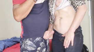 Stepsister only let me insert the tip of my cock