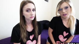 Three-Way sex with my step-daughters