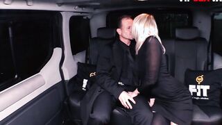 BONED INSIDE TRAFFIC - Katy Rose Takes Daddy's Dick On