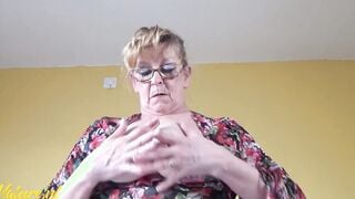 Dutch Old Lady Wendy Was Feeling Incredible Sexy Freaky Today!