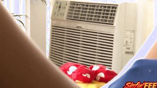 sexy Dark Haired August Ames Pleases Herself With Solo Masturbation