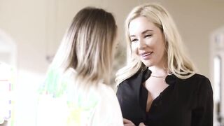 Kyler Quinn's first lesbo anal adventure with milf Savannah Bond