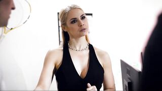 Blonde mom bimbo Sarah Vandella banged! by husbands schoolgirl