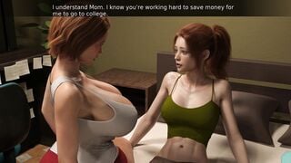 She can't help but see the neighbour masturbate • milf BREEDER #02