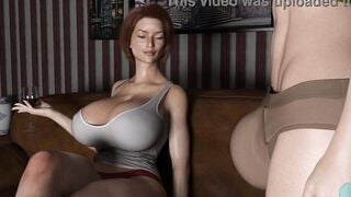She can't help but see the neighbour masturbate • milf BREEDER #02