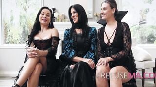 Vampire MILFS Freeuse Their Human Sub - Crystal Rush, Reagan Foxx