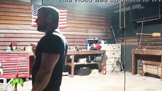 Karen gets bound up, gags on penis and double stuffed for being nosey