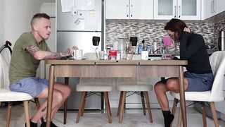 Banged the housekeeper inside front of his fiance! Very BEAUTY THOT!