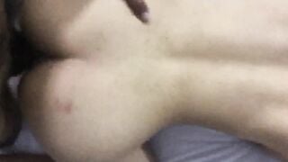 Cutie ex-wife eastern long butt doggy style rough sex