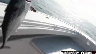 MOFOS - Adalisa - Motion of the Ocea, 18 yo getting boned on a boat