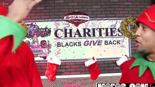 Mofos - Milfs Like It Ebony - Gigantic Ds Merry Dickmas Special starring Sammy Brooks