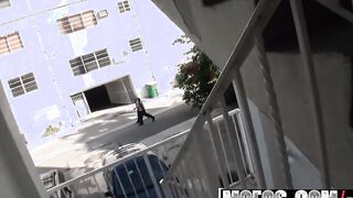 Mofos - Sticking it to Laylas Biking Butt starring Layla Lopez Bimbo two