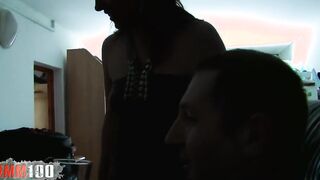 Anal 3 way with my mistress Yesenia and our new au pair Nina Feline
