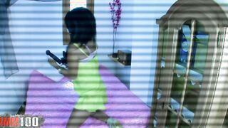 Anal 3 way with my mistress Yesenia and our new au pair Nina Feline