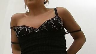 Pretty lusty German barely legal enjoy stuffing a sex toy deep into her muff