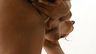 Pretty lusty German barely legal enjoy stuffing a sex toy deep into her muff