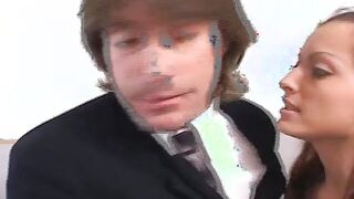 skinny cunt with mouth gets her tight cunt nailed deep and rough
