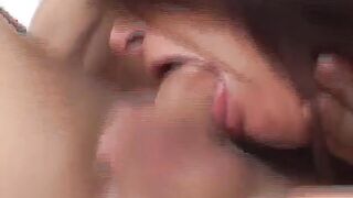 Dark Hair knows how to satisfy a greedy penis with her booty