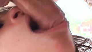 Dark Hair knows how to satisfy a greedy penis with her booty
