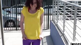 Mofos - Bae track 18 year old Emma Ohara getting picked up