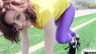 Mofos - Bae track 18 year old Emma Ohara getting picked up