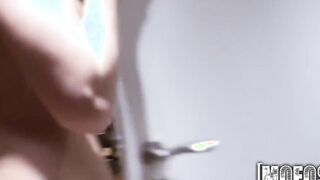Mofos - babe with Gigantic Tits Tries on Lingerie