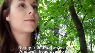 Mofos - Antonia Sainz - Dark Haired Sucks Penis For Cash