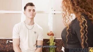 SHAME4K. Tanya Foxxx is a irresistible next door that takes boys dick into pussy
