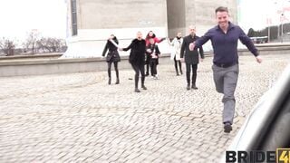 BRIDE4K. Foursome Goes Wrong so Wedding Called Off