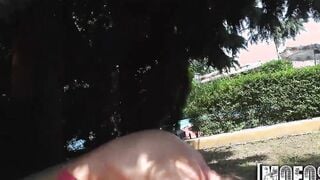 Mofos - Foursome inside the back yard Thot two