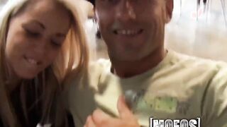 Mofos - Young couple banged! in café into outdoor