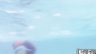 Mofos - Super Sexy Bombshell pool party sex party Slut two