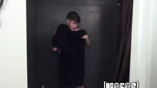 Mofos - two beauty latina babes share a penis