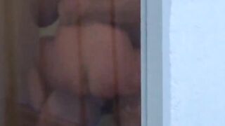 Mofos - Bro spies on couple fucking Skank two