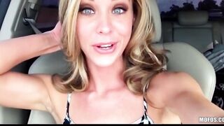 Kinky Beauty blonde Beauty goes shopping for new sex-sex toys