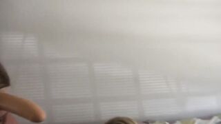 two blonde college vagina with mouth crash a frat house to try and get laid