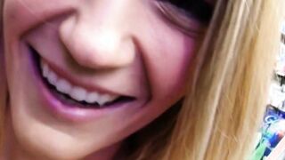 Mofos - Blonde amateur spreads her booty wide for a thick dick