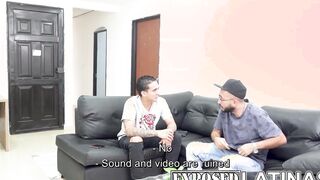 Hot Latina Milf Sara Curvy  Ends up in Threesome