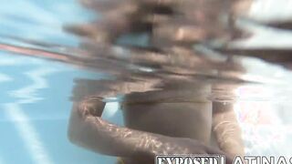 Hot Latina Gets Her Wet Pussy Railed at Rooftop