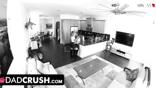 Perv Step Dad Caught 2 Erotic 18 Year Old Macy Meadows & Krissy Knight Eating Their Pussies - DadCrush
